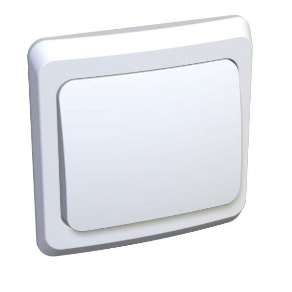 Выключатель 1-кл. СП Этюд 10А IP20 бел. SE BC10-001B ТехноИмпульс