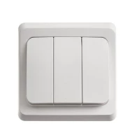 Выключатель 3-кл. СП Этюд 10А IP20 бел. SE BC10-003B ТехноИмпульс
