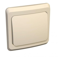 Переключатель проходной 1-кл. СП Этюд 10А IP20 крем. SE BC10-004K ТехноИмпульс