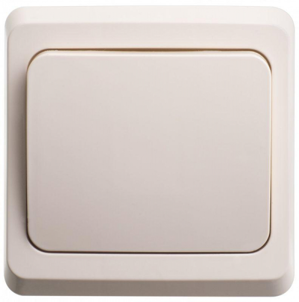 Переключатель проходной 1-кл. СП Этюд 10А IP20 крем. SE BC10-004K ТехноИмпульс