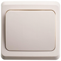 Переключатель проходной 1-кл. СП Этюд 10А IP20 крем. SE BC10-004K ТехноИмпульс