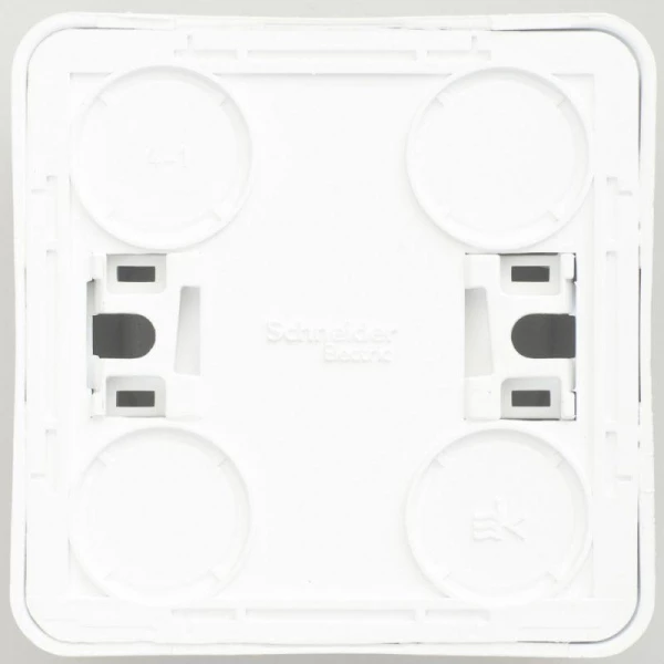 Розетка 1-м ОП Этюд 16А IP20 250В без заземл. без защ. шторок бел. SE PA16-001B ТехноИмпульс