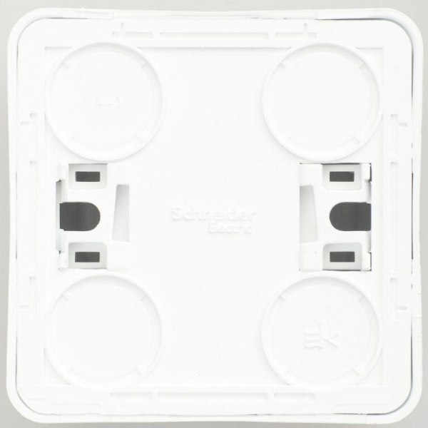 Розетка 1-м ОП Этюд 16А IP20 250В без заземл. без защ. шторок бел. SE PA16-001B ТехноИмпульс