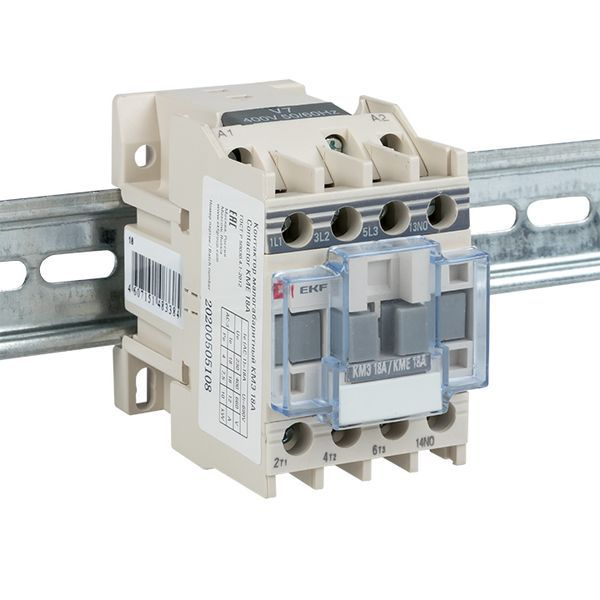 Контактор КМЭ-1 18А кат. 400В AC 1НО EKF ctr-s-18-380 ТехноИмпульс