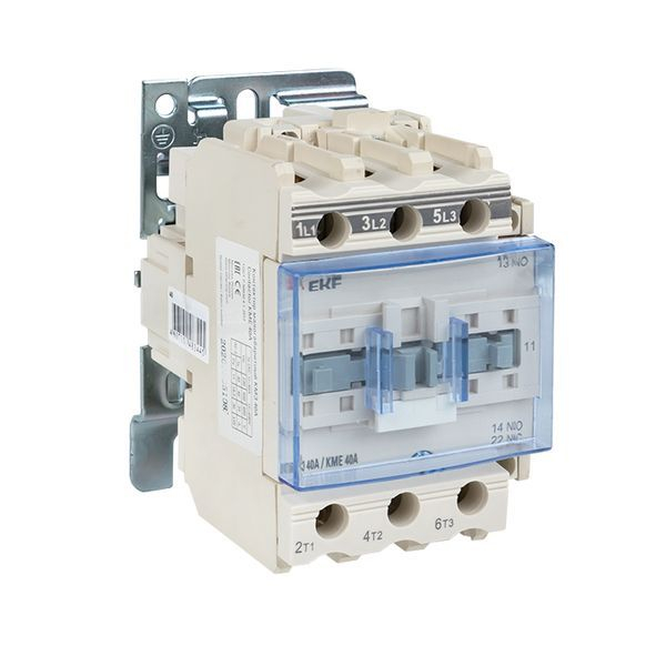 Контактор КМЭ-3 40А кат. 230В AC 1НО+1НЗ EKF ctr-s-40-220 ТехноИмпульс