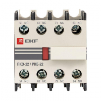 Приставка контактная ПКЭ-22 2NO+2NC EKF ctr-sc-25 ТехноИмпульс