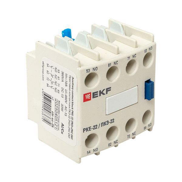 Приставка контактная ПКЭ-22 2NO+2NC EKF ctr-sc-25 ТехноИмпульс