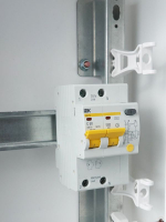 Выключатель автоматический дифференциального тока 2п C 50А 100мА тип AC 4.5кА АД-12 KARAT IEK MAD10-2-050-C-100 ТехноИмпульс