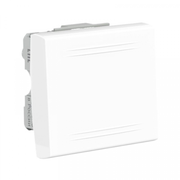 Выключатель 1-кл. 1п 2мод. Viva 16А IP20 бел. DKC 45021 ТехноИмпульс