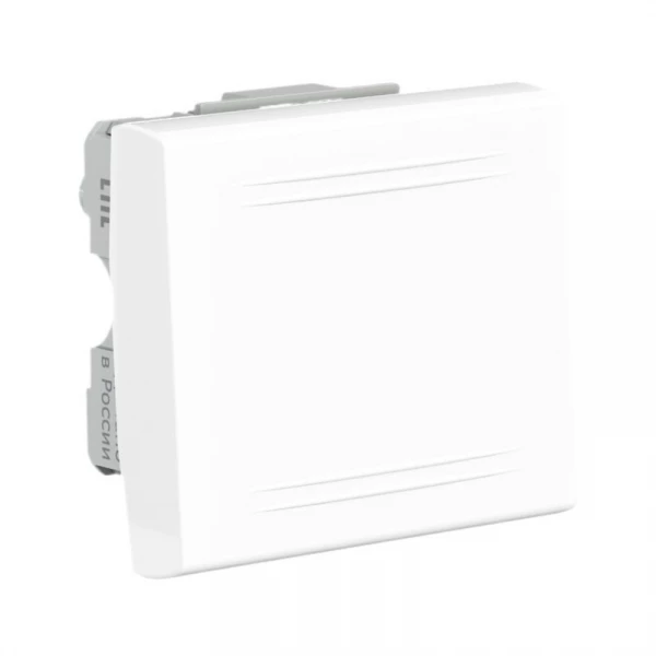 Выключатель 1-кл. 1п 2мод. Viva 16А IP20 бел. DKC 45021 ТехноИмпульс