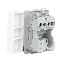 Выключатель 1-кл. 1п 2мод. Viva 16А IP20 бел. DKC 45021 ТехноИмпульс