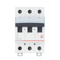 Выключатель автоматический модульный 3п C 10А 10кА TX3 6000 3мод. 400В Leg 403942 ТехноИмпульс