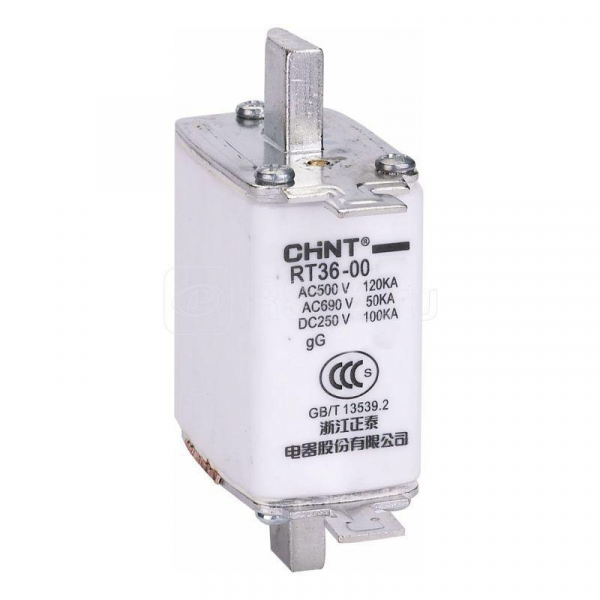 Вставка плавкая предохранителя RT36-2-400 габарит 2 250А CHINT 521213 ТехноИмпульс