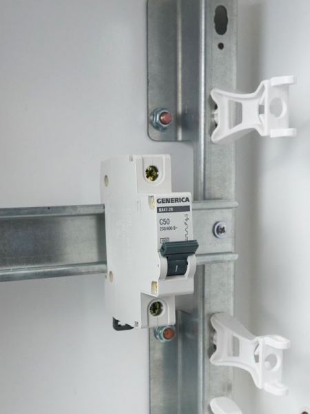 Выключатель автоматический модульный 1п C 50А 4.5кА ВА47-29 GENERICA MVA25-1-050-C ТехноИмпульс