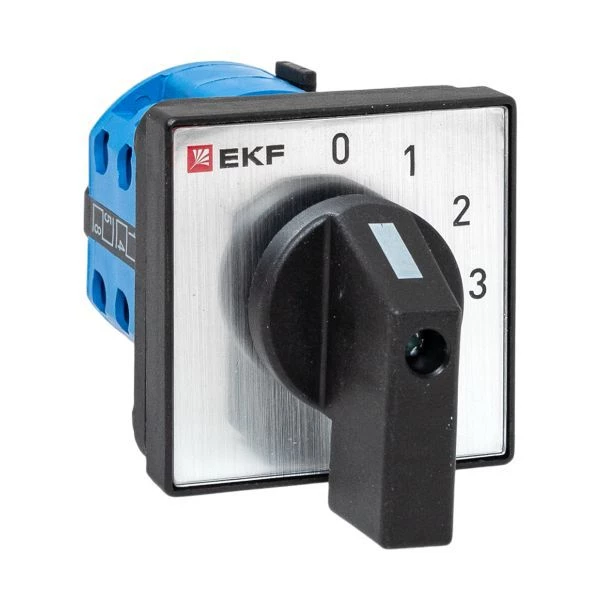 Переключатель кулачковый ПК-1-101 1п 10А "0-1-2-3" EKF pk-1-101-10 ТехноИмпульс
