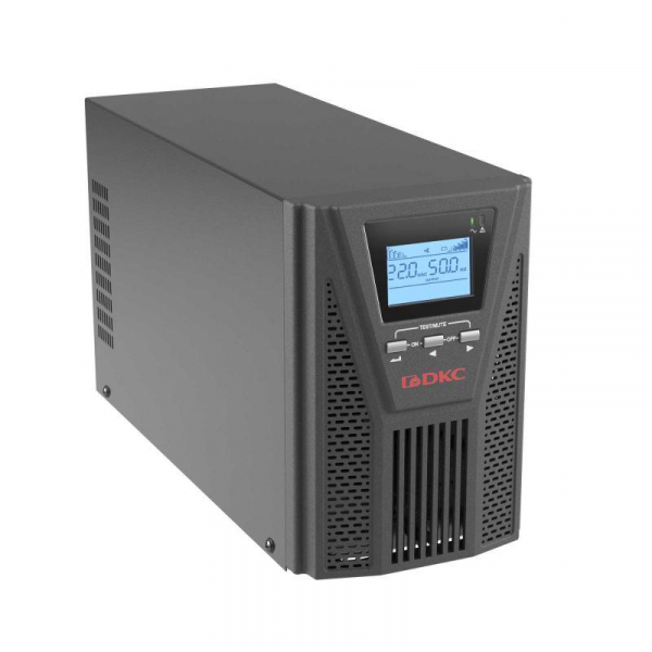 ИБП Онлайн для Small Tower 1000 ВА/900Вт 1/1 2xSchuko EPO USB RS-232 RJ45 3х7А.ч DKC SMALLT1A10S ТехноИмпульс