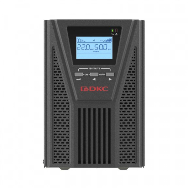 ИБП Онлайн для Small Tower 1000 ВА/900Вт 1/1 2xSchuko EPO USB RS-232 RJ45 3х7А.ч DKC SMALLT1A10S ТехноИмпульс