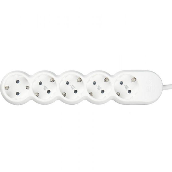 Удлинитель 5х3м с заземл. 16А IP20 Uno У05 2P+PE 250В 3х1.5 IEK WYP53-16-05-03-Z ТехноИмпульс