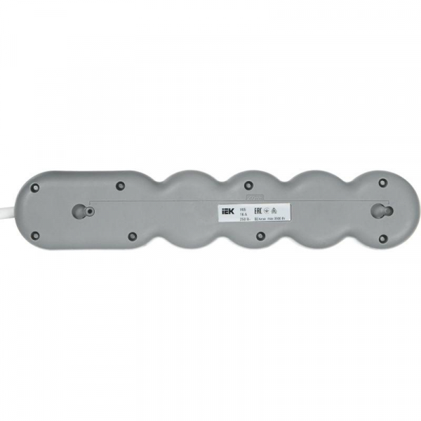 Удлинитель 5х3м с заземл. 16А IP20 Uno У05 2P+PE 250В 3х1.5 IEK WYP53-16-05-03-Z ТехноИмпульс