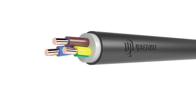 Кабель ППГнг(А)-HF 3х2.5 ОК (N PE) 0.66кВ (м) Цветлит 00-00140592 ТехноИмпульс