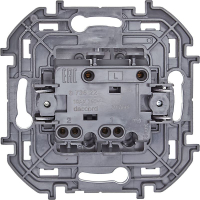 Выключатель 2-кл. Inspiria 10А IP20 250В 10AX механизм алюм. IEK 673622 ТехноИмпульс