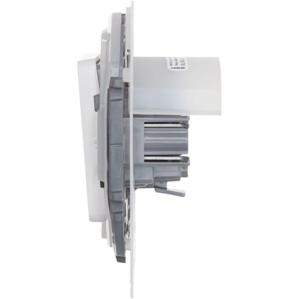 Переключатель 1-кл. Inspiria 10А IP44 250В 10AX механизм бел. IEK 673670 ТехноИмпульс