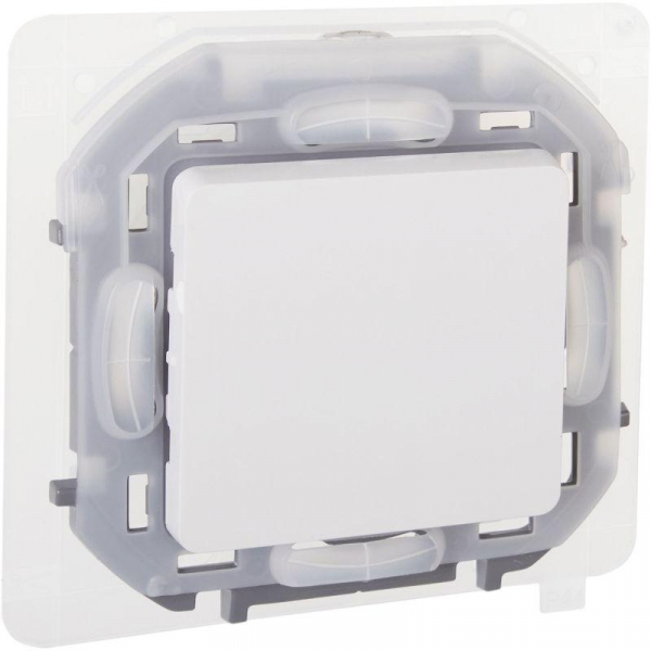 Переключатель 1-кл. Inspiria 10А IP44 250В 10AX механизм бел. IEK 673670 ТехноИмпульс