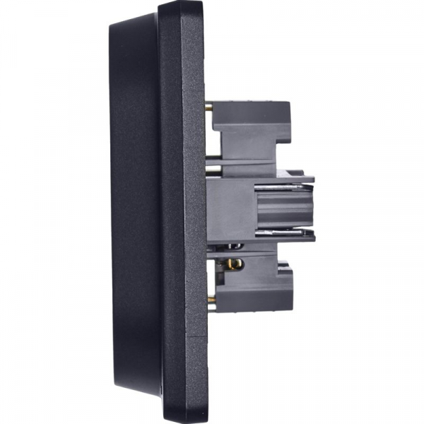 Розетка Inspiria 16А 250В 2х2P+E немецк. стандарт антрацит IEK 673753 ТехноИмпульс