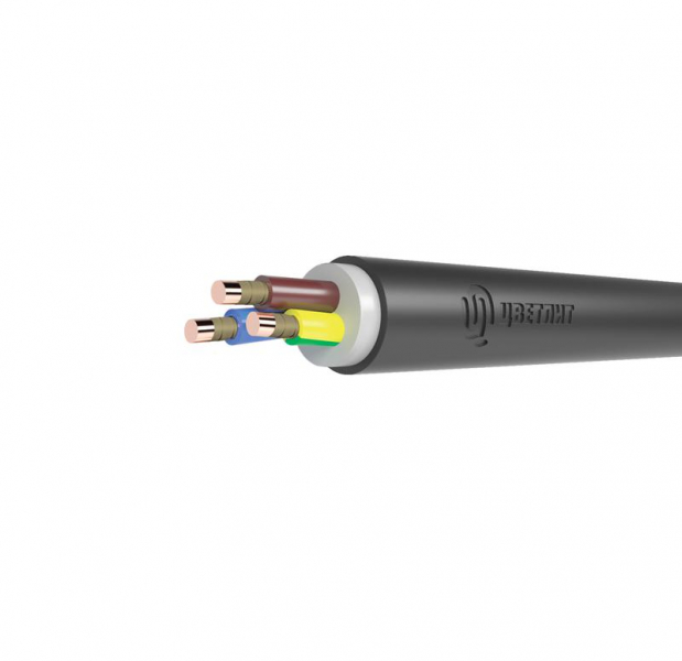 Кабель ВВГнг(А)-FRLS 3х10 ОК (N PE) 0.66кВ (м) Цветлит 00-00140722 ТехноИмпульс