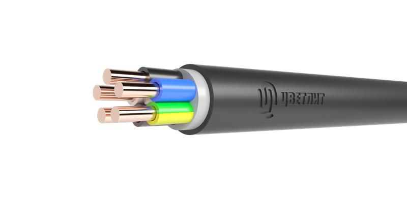 Кабель ППГнг(А)-HF 5х4 ОК (N PE) 0.66кВ (м) Цветлит 00-00140602 ТехноИмпульс