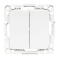 Выключатель 2-кл. Стокгольм 10А винтов. клеммы механизм бел. PROxima EKF EYV10-123-20 ТехноИмпульс