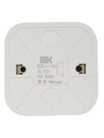 Выключатель 1-кл. ОП GLORY 10А ВС20-1-1-ХК с индикацией крем. IEK EVH11-K33-10 ТехноИмпульс