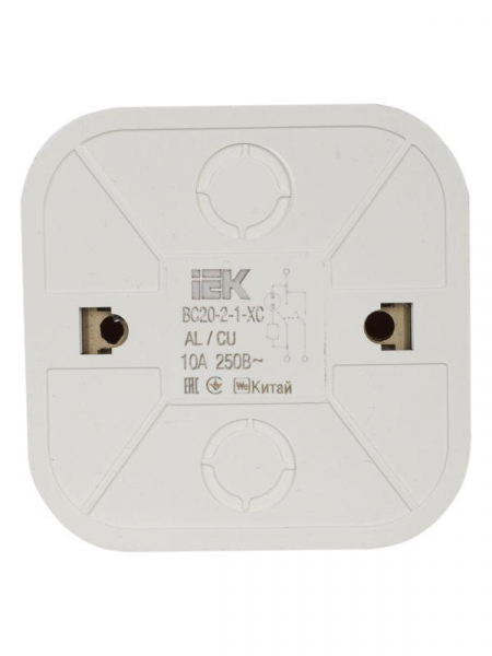 Выключатель 2-кл. ОП GLORY 10А ВС20-2-1-ХС с индикацией сосна IEK EVH21-K34-10 ТехноИмпульс