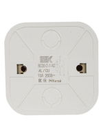 Выключатель 2-кл. ОП GLORY 10А ВС20-2-1-ХС с индикацией сосна IEK EVH21-K34-10 ТехноИмпульс