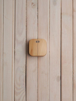 Выключатель 2-кл. ОП GLORY 10А ВС20-2-1-ХС с индикацией сосна IEK EVH21-K34-10 ТехноИмпульс