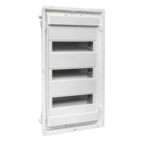 Основание силового щита Nova с DIN-рейками 36мод. IP41 PROxima EKF nv-pbase-36 ТехноИмпульс