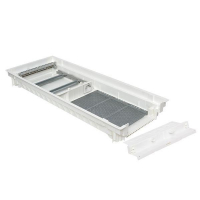 Основание комбинированного щита Nova 2 DIN-рейки + 3 монтаж. платы 5 габарит IP41 PROxima EKF nv-cbase-2+3 ТехноИмпульс