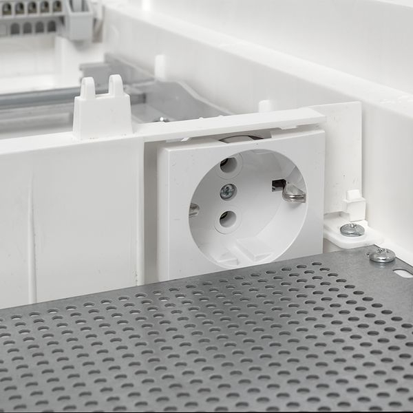 Основание комбинированного щита Nova 2 DIN-рейки + 3 монтаж. платы 5 габарит IP41 PROxima EKF nv-cbase-2+3 ТехноИмпульс