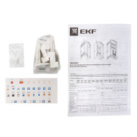 Основание силового щита Nova с DIN-рейками 60мод. IP41 PROxima EKF nv-pbase-60 ТехноИмпульс