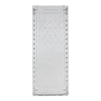 Основание силового щита Nova с DIN-рейками 60мод. IP41 PROxima EKF nv-pbase-60 ТехноИмпульс