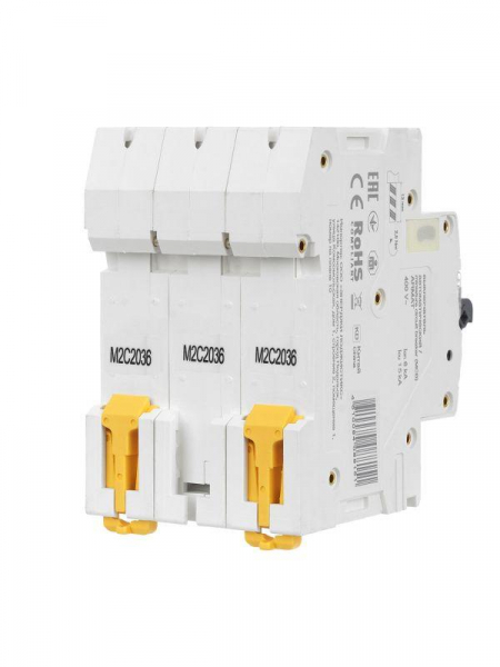 Выключатель автоматический модульный 3п C 20А M06N ARMAT IEK AR-M06N-3-C020 ТехноИмпульс