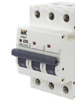 Выключатель автоматический модульный 3п C 25А M10N ARMAT IEK AR-M10N-3-C025 ТехноИмпульс