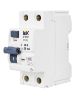 Выключатель дифференциального тока (УЗО) 2п 40А 30мА тип AC ВДТ R10N ARMAT IEK AR-R10N-2-040C030 ТехноИмпульс