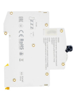 Выключатель автоматический дифференциального тока 2п (1P+N) C 10А 30мА тип A АВДТ B06S 18мм ARMAT IEK AR-B06S-1N-C10A030 ТехноИмпульс